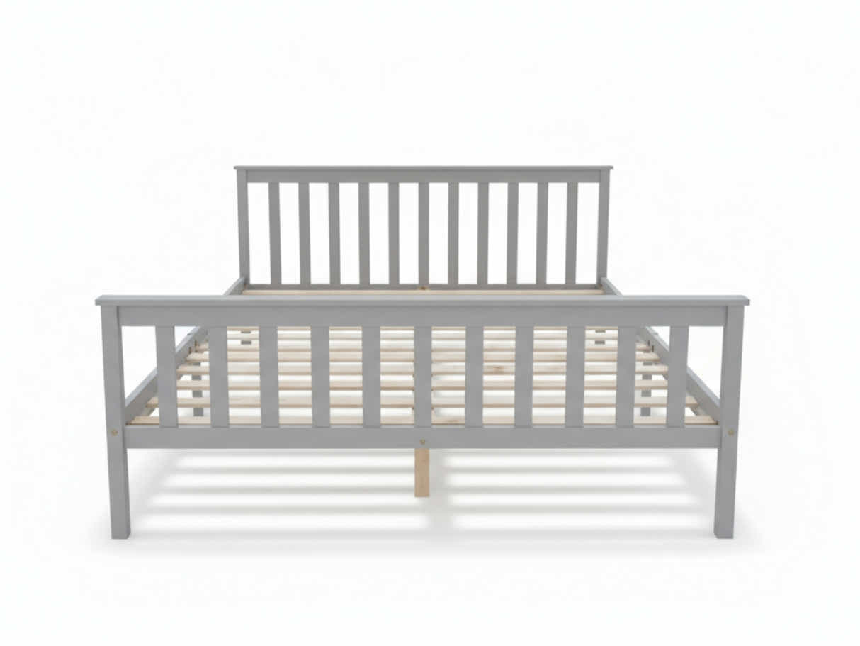 Hampshire Bed Frame Grey - Queen