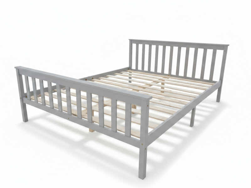 Hampshire Bed Frame Grey - Queen