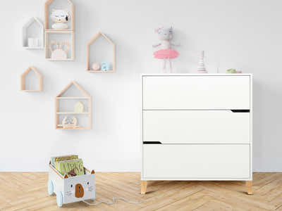 Rene 3-Drawer Tallboy