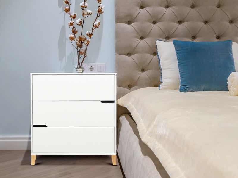 Rene 3-Drawer Tallboy