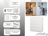 Enkel 4-Drawer Tallboy