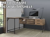 Desk with Shelf