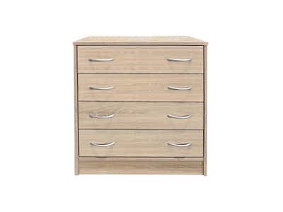Bardalona 4-Drawer Chest - Oak