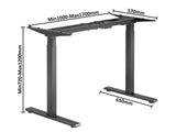 Table Top + Height Adjustable Desk