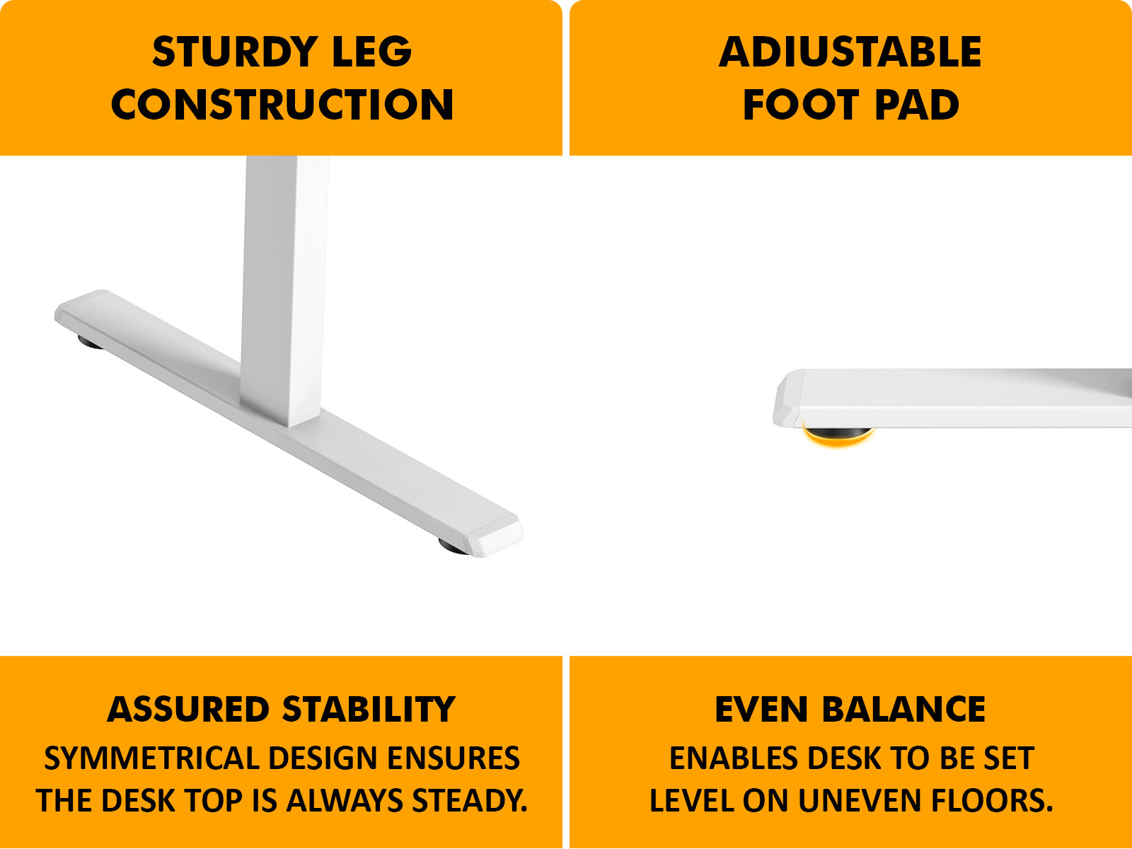 Table Top + Height Adjustable Desk
