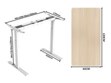 Table Top Height Adjustable Desk Frame Dual Motors