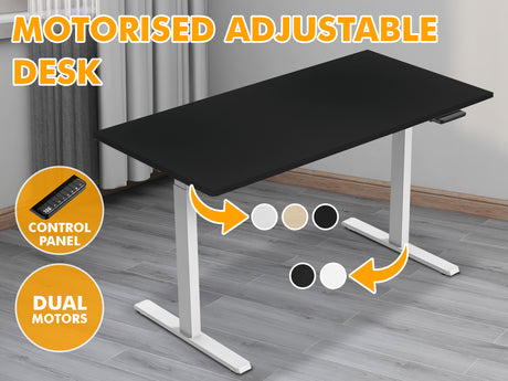 Table Top + Height Adjustable Desk Frame