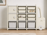 Car Shape Kids Toy Storage Shelf 3x3