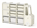 Car Shape Kids Toy Storage Shelf 3x3