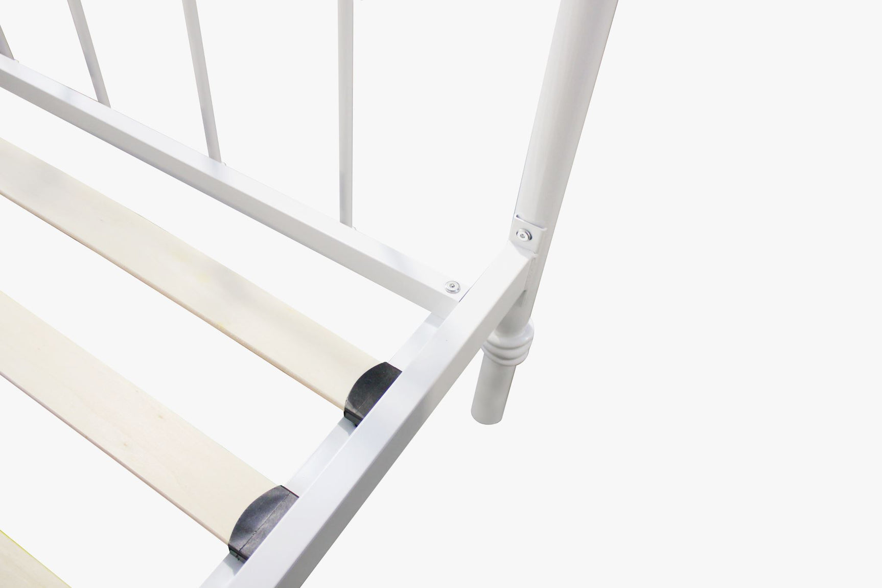 Victorian High Metal Bed Frame – Queen