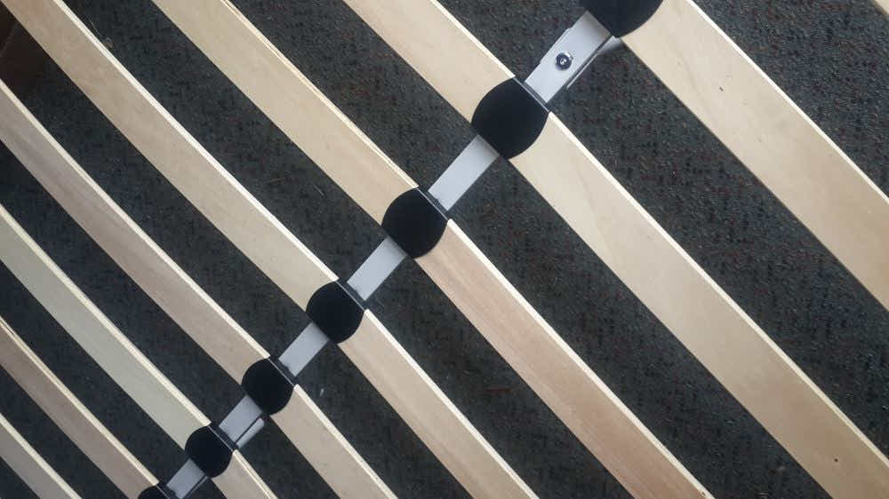 Elizabeth Bed Frame Black & Euro Top Mattress K34 - Double
