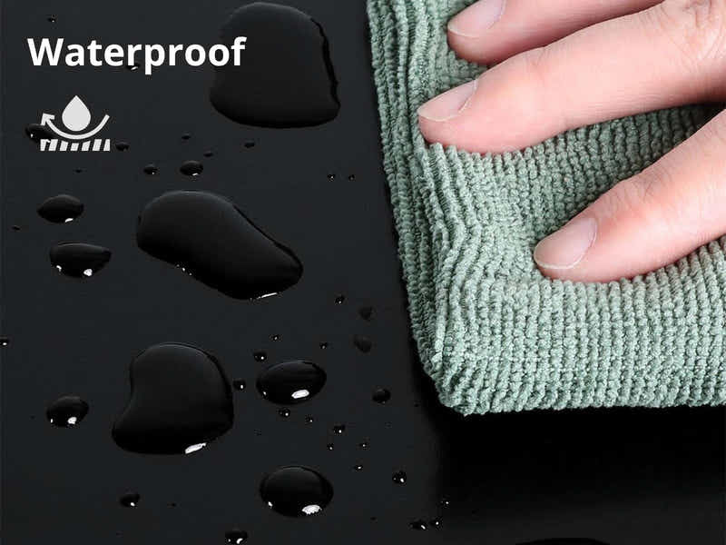 Console Table With Shelf - Black