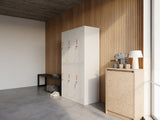 6-Door Locker - Creamy White