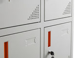 12-Door Locker - Creamy White