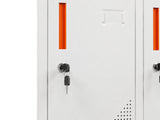 12-Door Locker - Creamy White