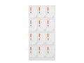 12-Door Locker - Creamy White