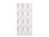 12-Door Locker - Creamy White