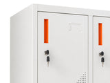 12-Door Locker - Creamy White