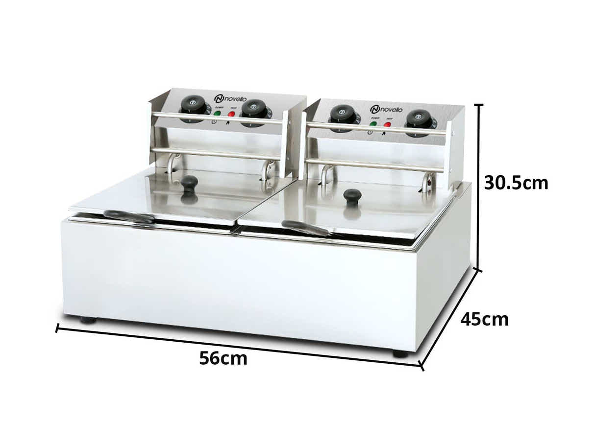DS Twin Tank Electric Fryer