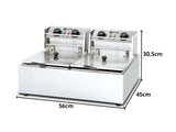 DS Twin Tank Electric Fryer