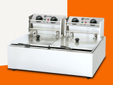 Twin Tank Electric Fryer