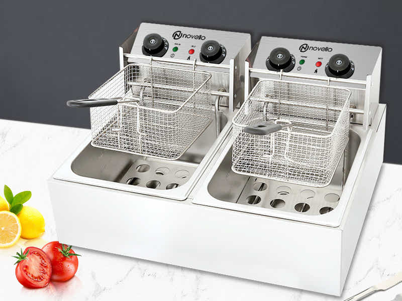 DS Twin Tank Electric Fryer