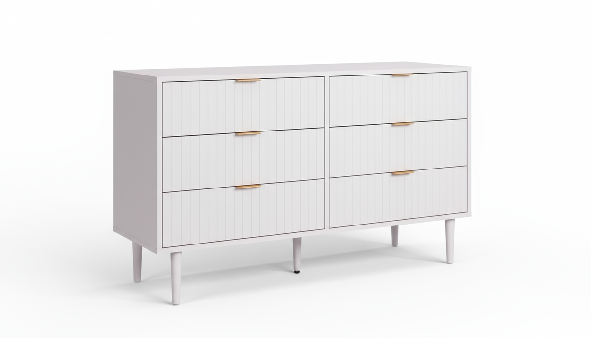 Swansea 6-Drawer Lowboy