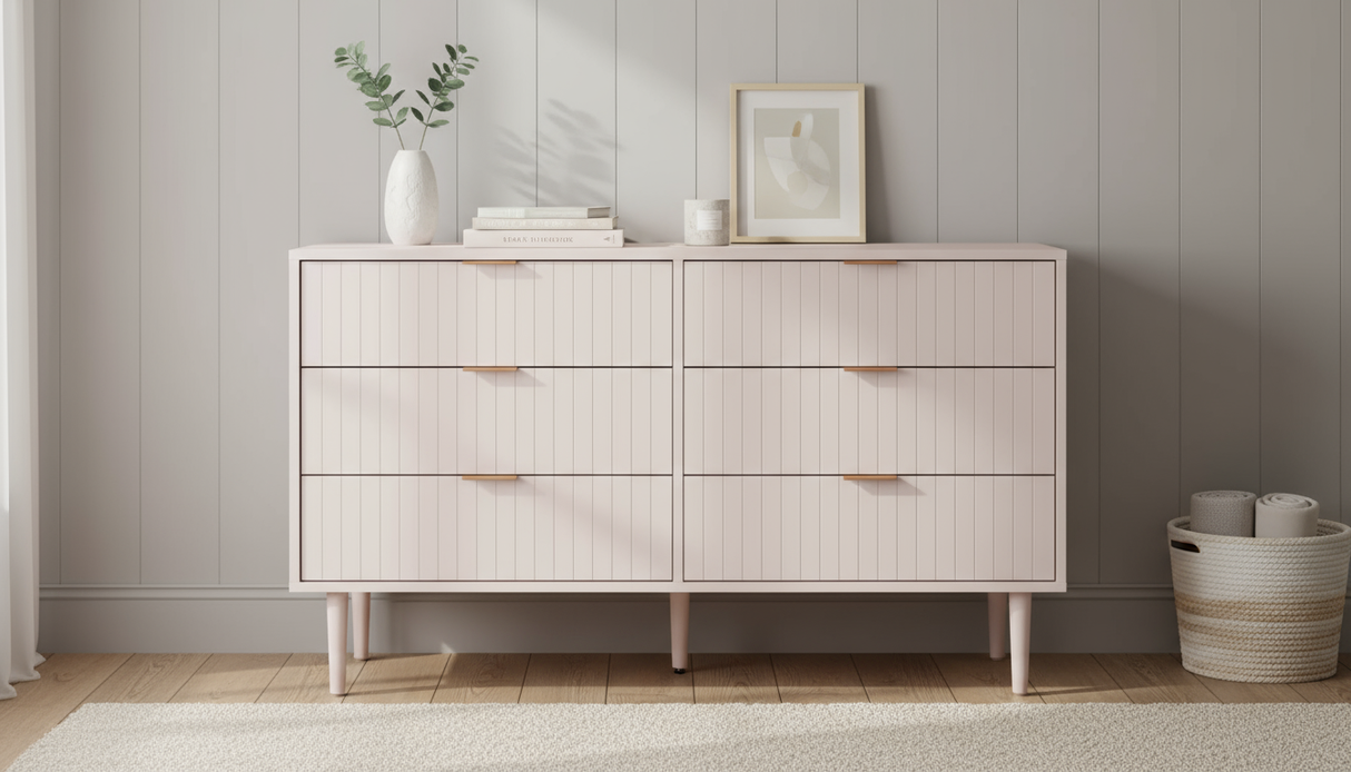 Swansea 6-Drawer Lowboy