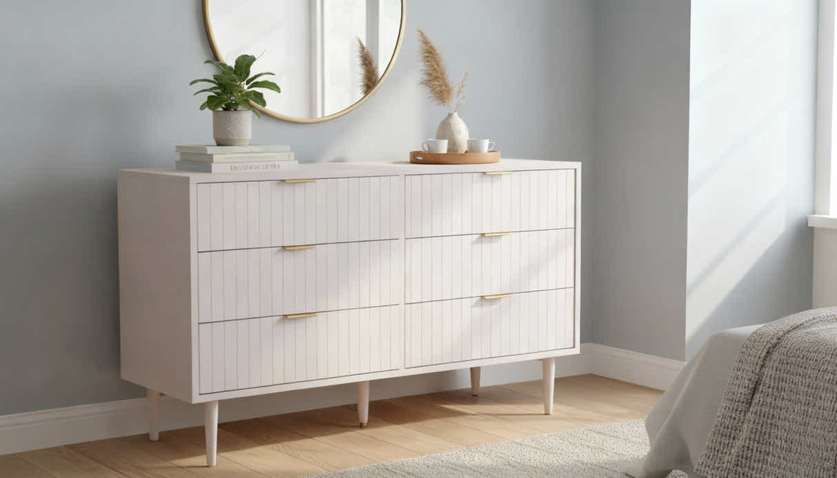 Swansea 6-Drawer Lowboy