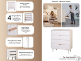 Swansea 4-Drawer Tallboy