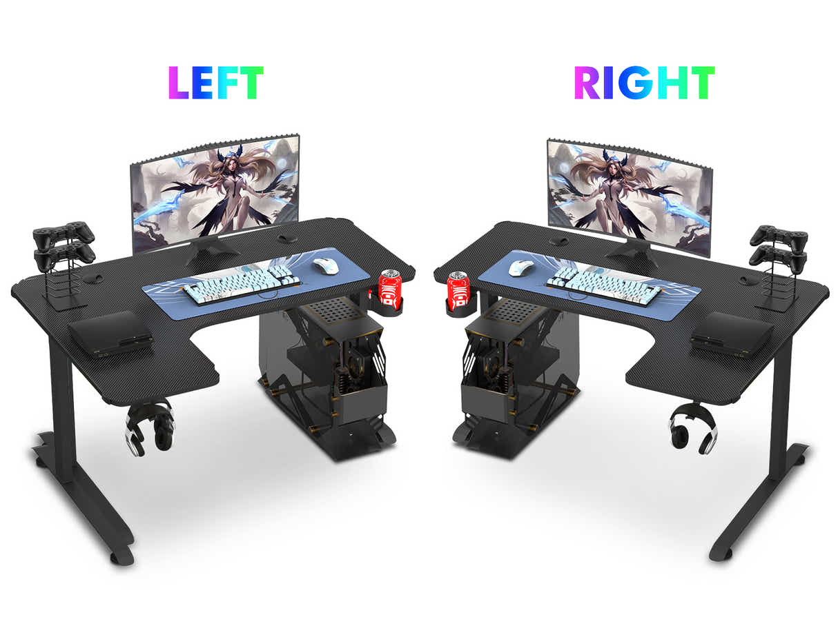 L-Shape Gaming Table (Left) - 160 cm