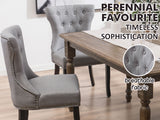 Dining Chair Grey X2