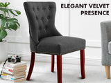 Dining Chair Charcoal X2