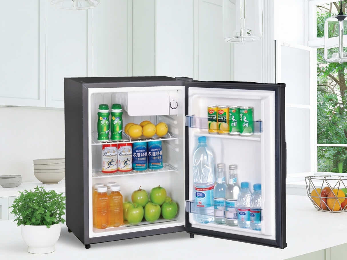 Novello Bar Fridge Black - L/58L