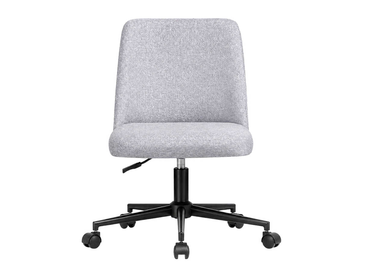 Buckley Linen Office Chair - Grey