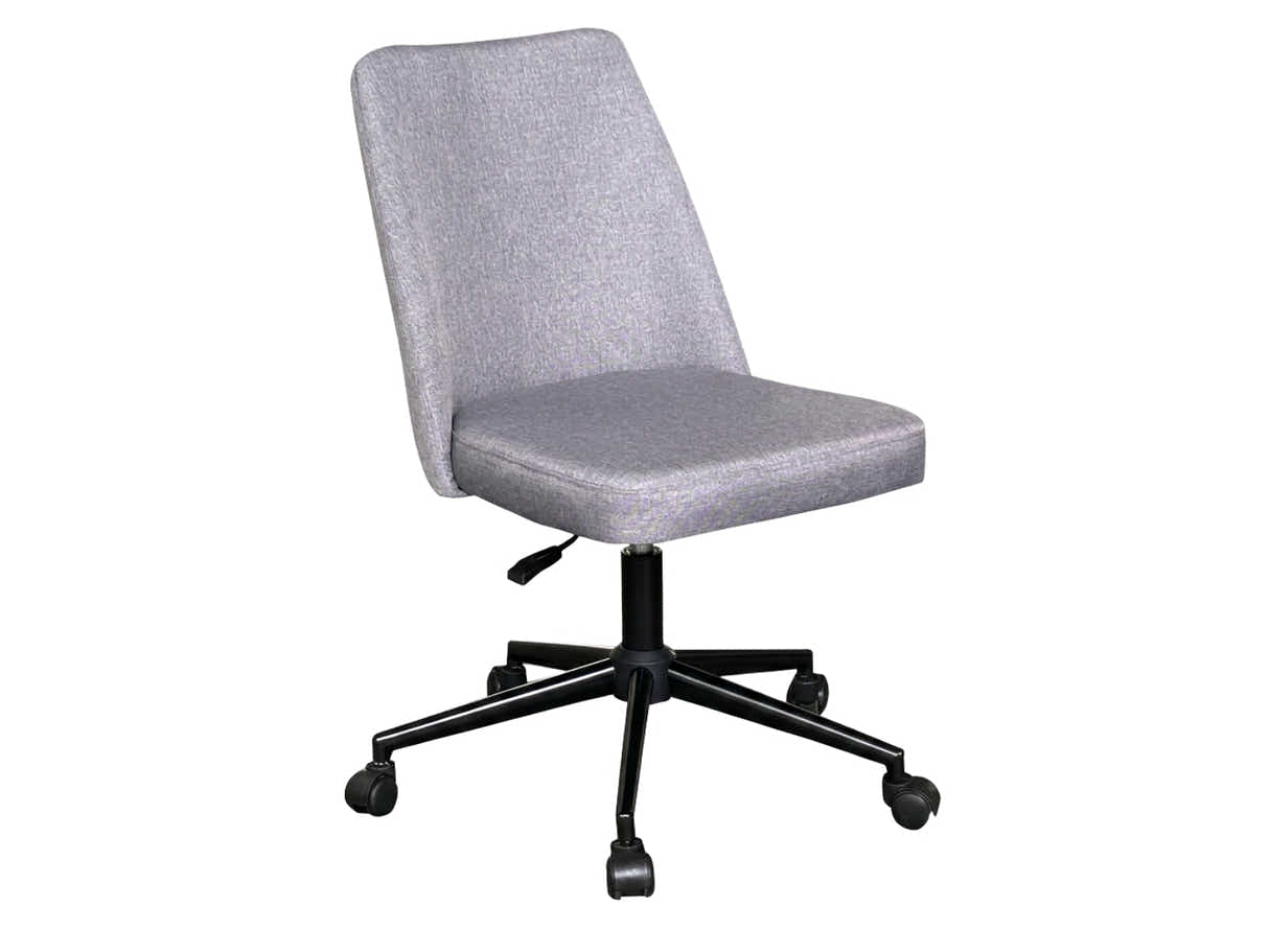 Buckley Linen Office Chair - Grey