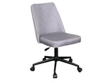 Buckley Linen Office Chair - Grey