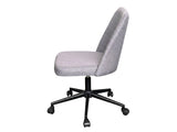 Buckley Linen Office Chair - Grey