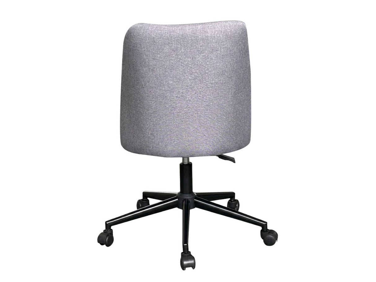 Buckley Linen Office Chair - Grey