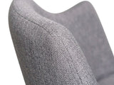 Buckley Linen Office Chair - Grey