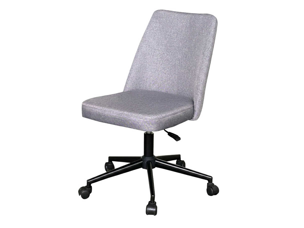 Buckley Linen Office Chair - Grey