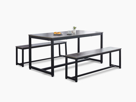 DS Marble Look Dining Bench Upgraded