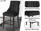 Bar Stool Chairs x2 black