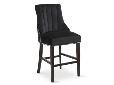 Bar Stool Chairs x2 black