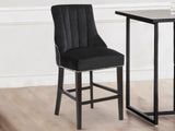 Bar Stool Chairs x2 black