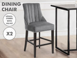 Bar Stools Dining chair grey