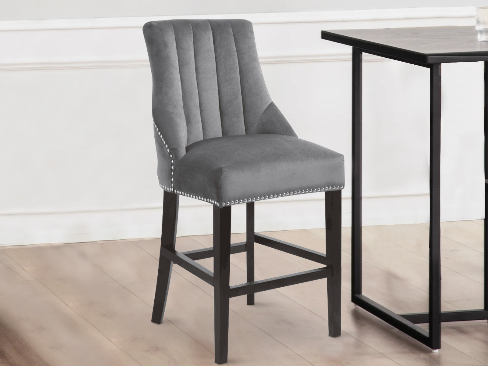 Bar Stools Dining chair grey