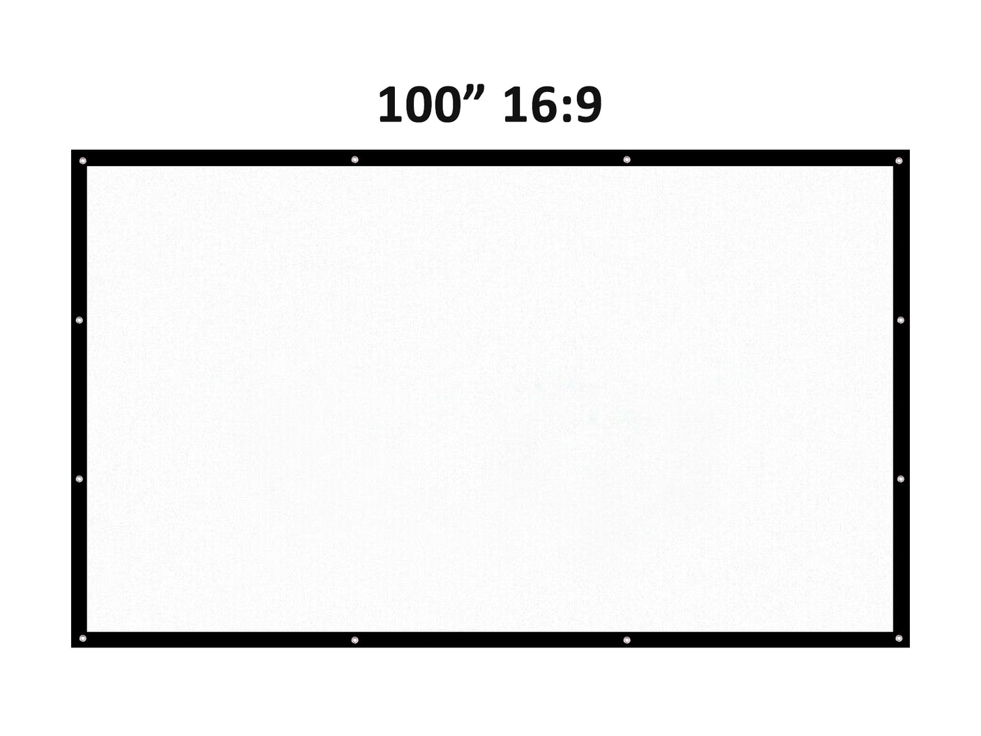 Collapsible Screen 100'' 16:9