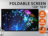 Collapsible Screen 120''