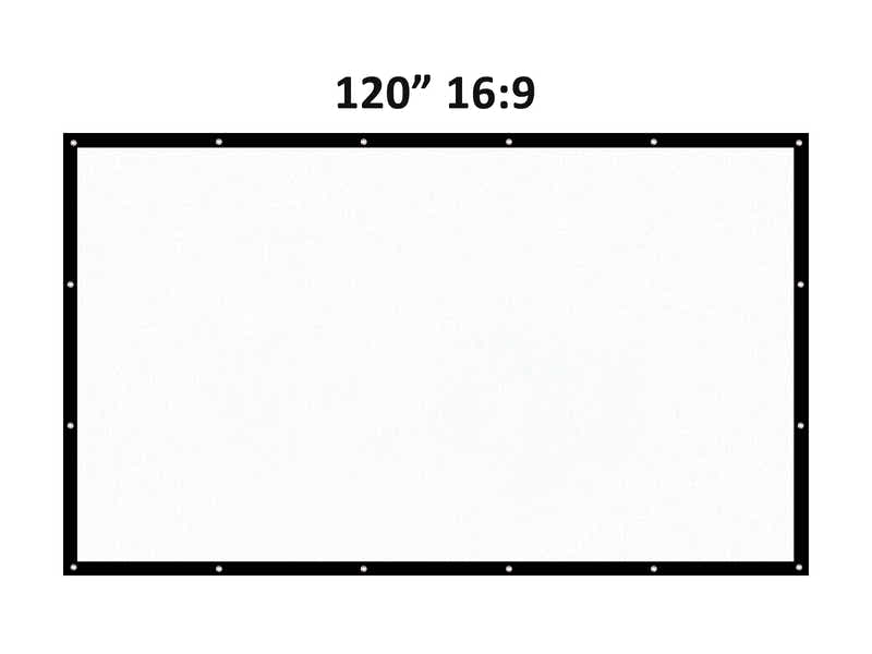 Collapsible Screen 120''